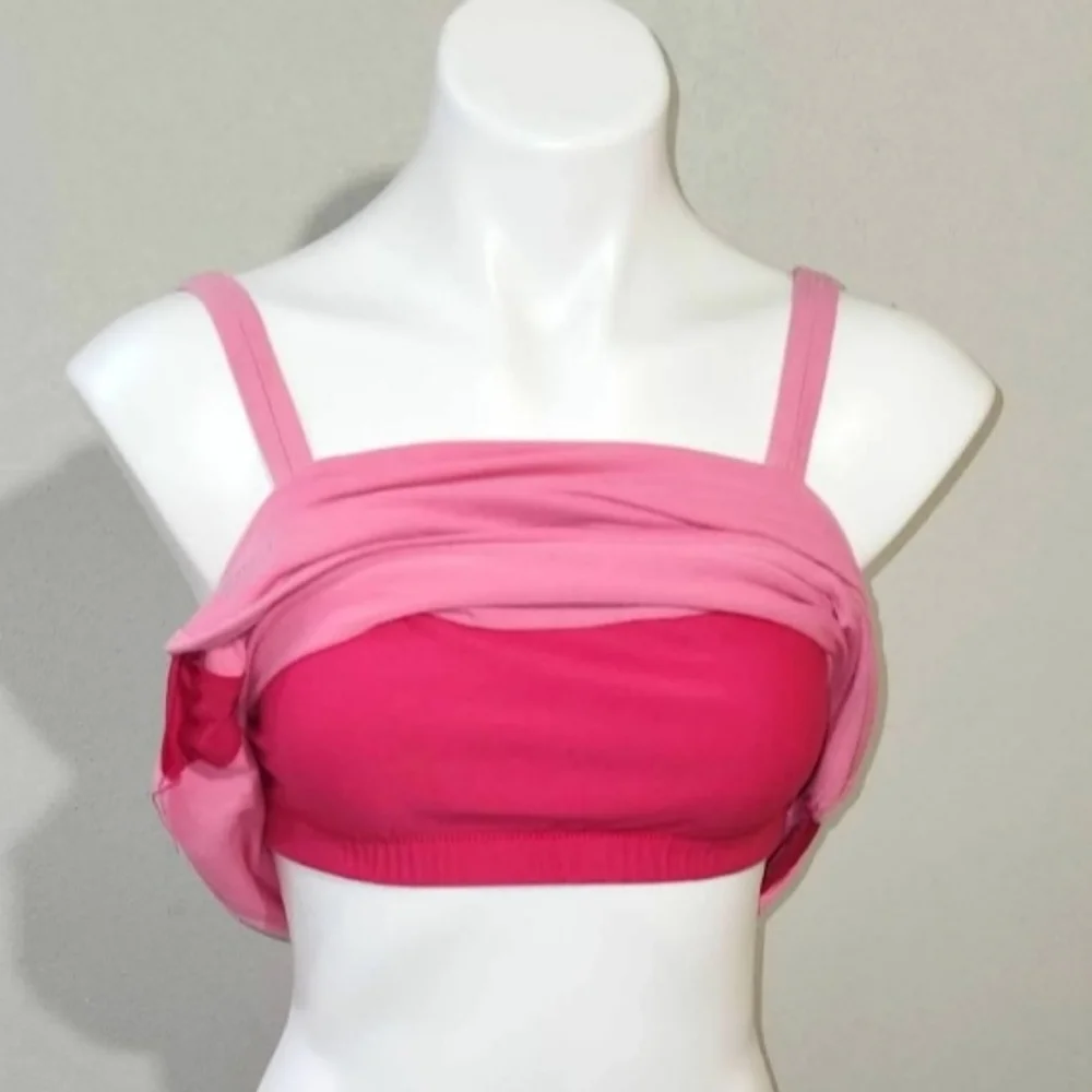 NIKE Dri-Fit Tank Top With Built In Sports Bra Size Large